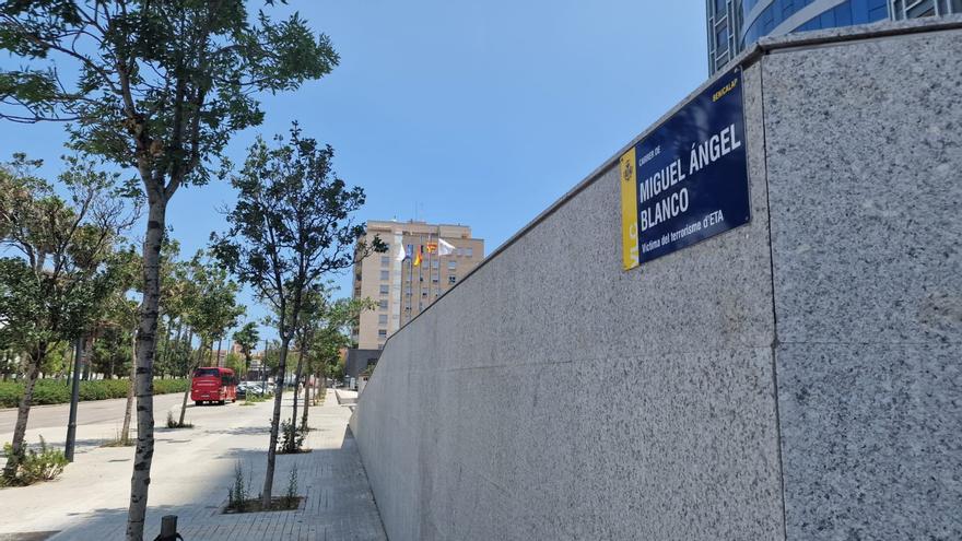 Catalá anuncia un cambio en el nombre de la calle Miguel Ángel Blanco y el monumento a las víctimas de ETA