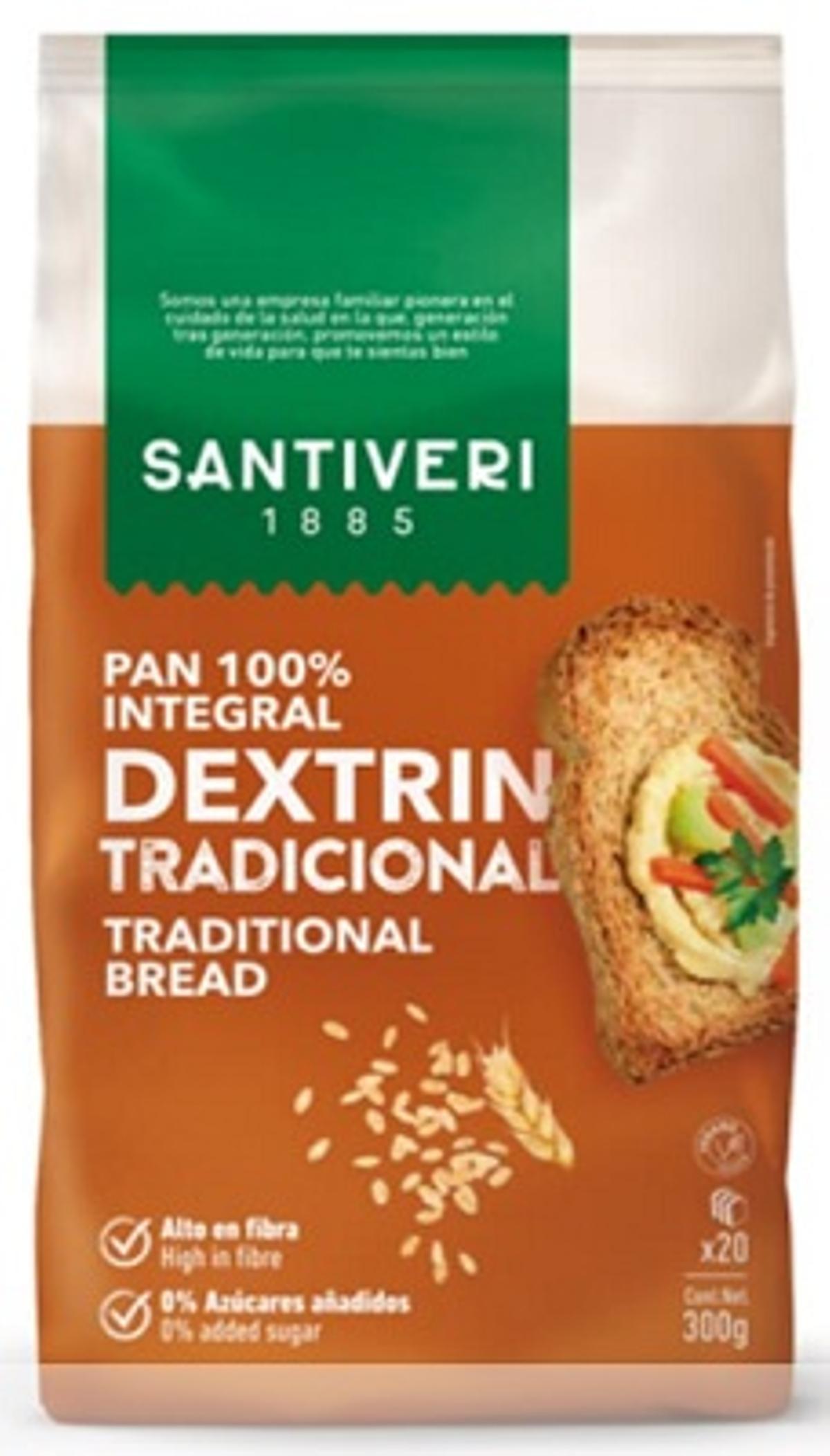 Pan integral Dextrin Tradicional.