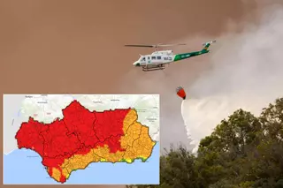 Andalucía en alerta: riesgo "extremo y muy alto" de incendios forestales hasta el próximo lunes