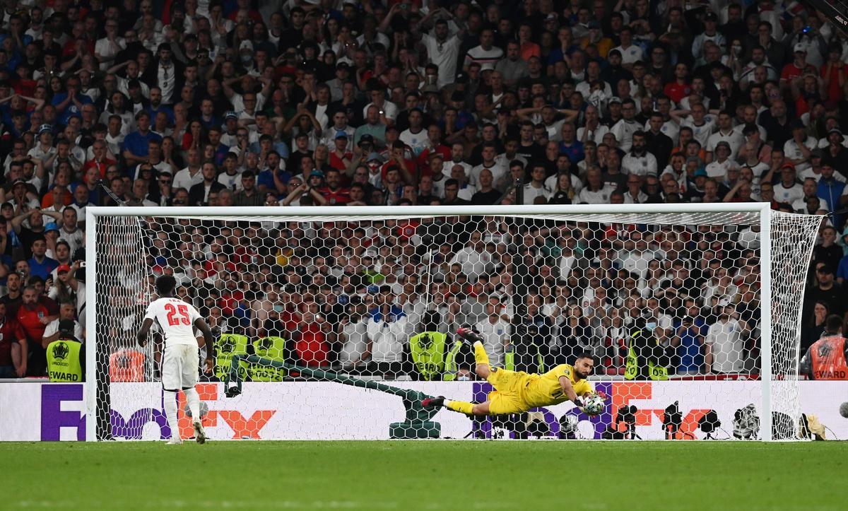 Así fue la tanda de penaltis en la que Italia conquistó la Eurocopa
