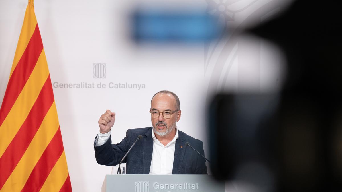 El conseller de Derechos Sociales, Carles Campuzano