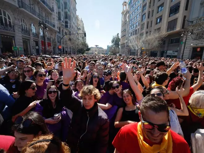 Búscate en la mascletà del 22 de febrero en València