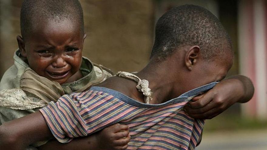 Niños en Goma, en el este del Congo.