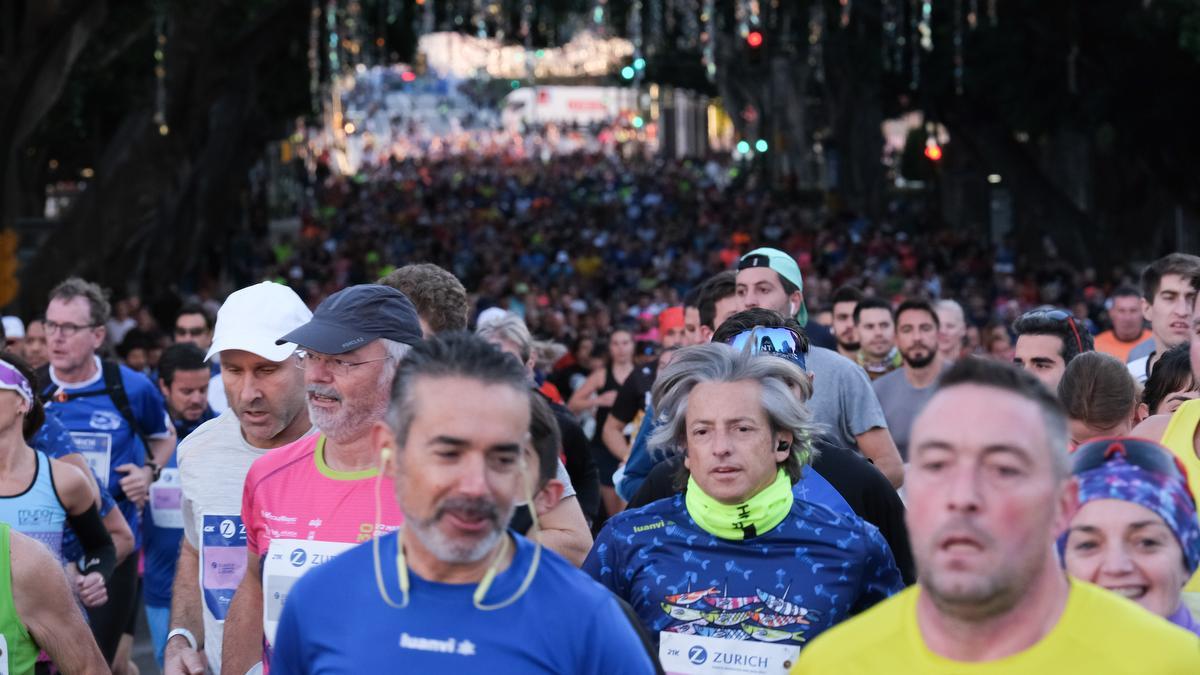 Las imágenes de la Zurich Maratón de Málaga