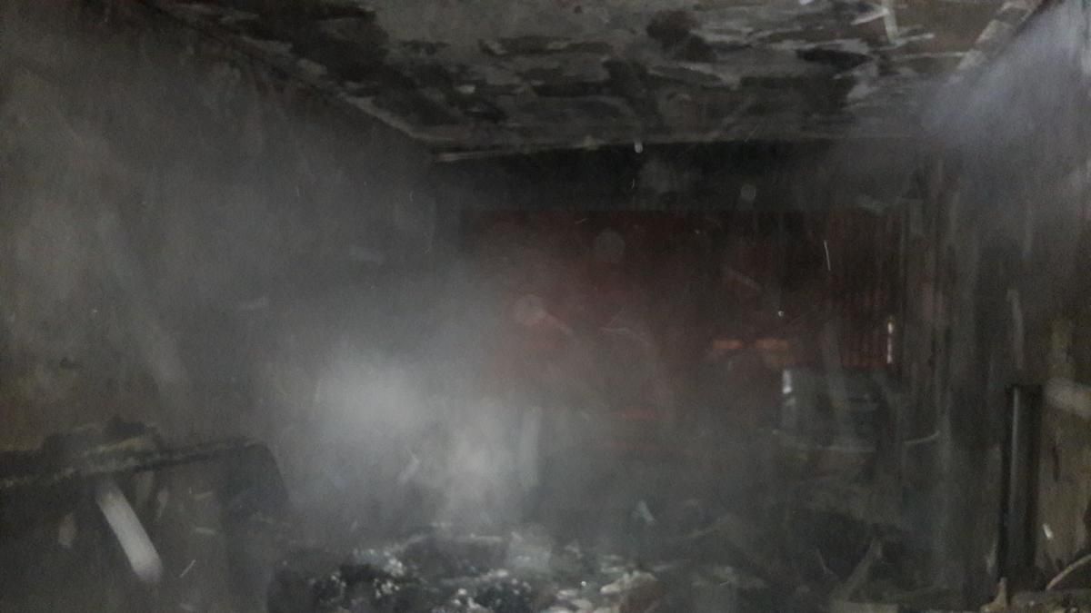 Incendio en una vivienda de Badajoz