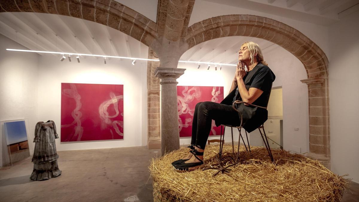La artista Susy Gómez expone 'Campos penetrables' en la galería Baró de Palma