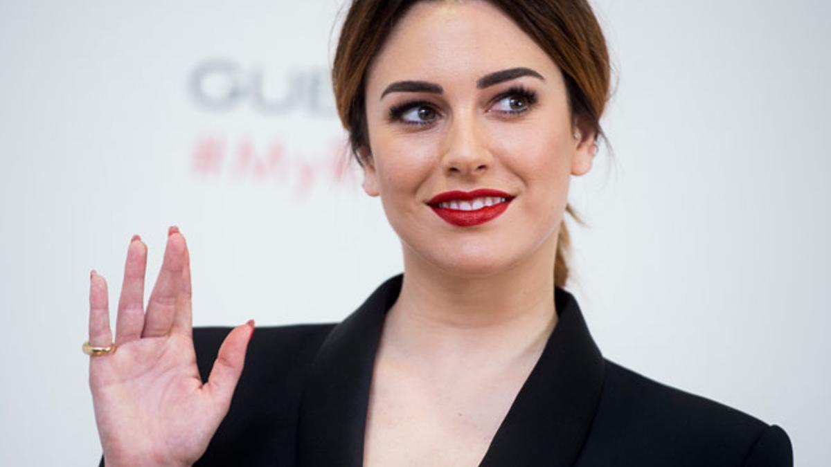 Blanca Suárez, con el labial My RougeG de Guerlain