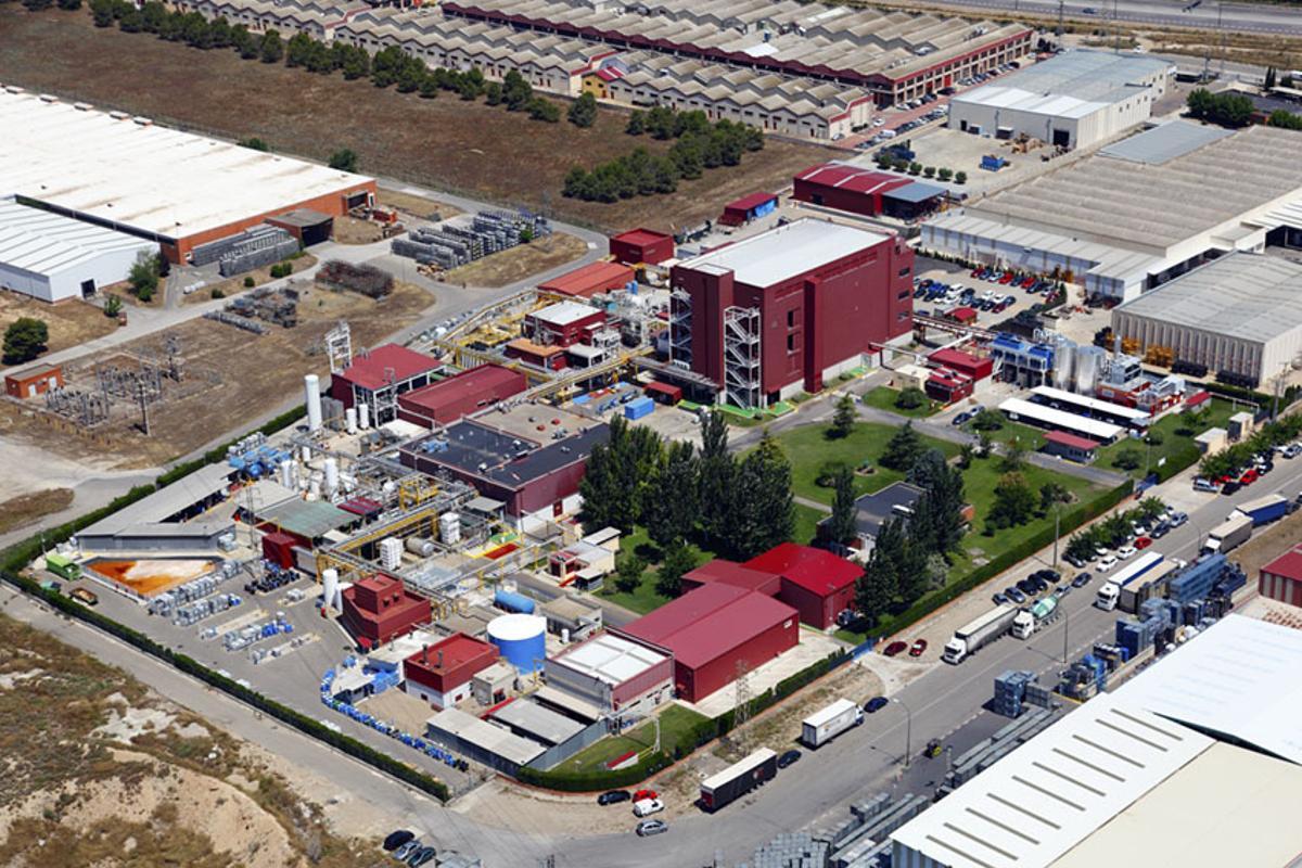 La planta de Rolabo en Malpica, en una imagen de la propia empresa.