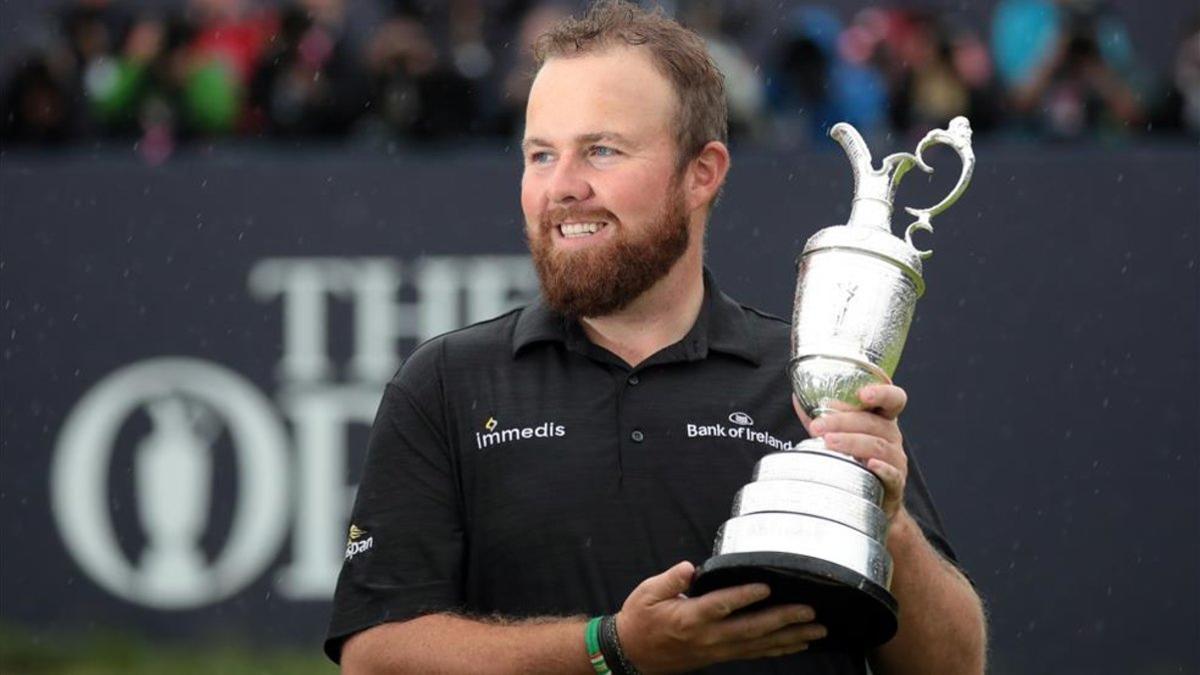 El irlandés Shane Lowry levanta el trofeo de 2019