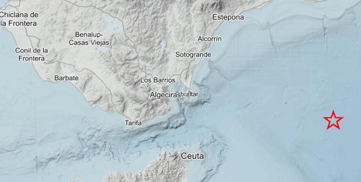 Mapa del Instituto Geográfico Nacional.