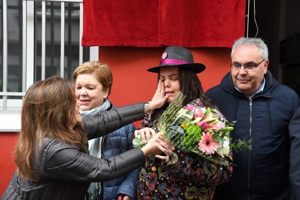 La ciudad recuerda a Cantero, Canzobre, César San José y Juan Manuel Iglesias en la calle Arenal, la plaza del Parque, San José y la plaza Juan Iglesias Mato.