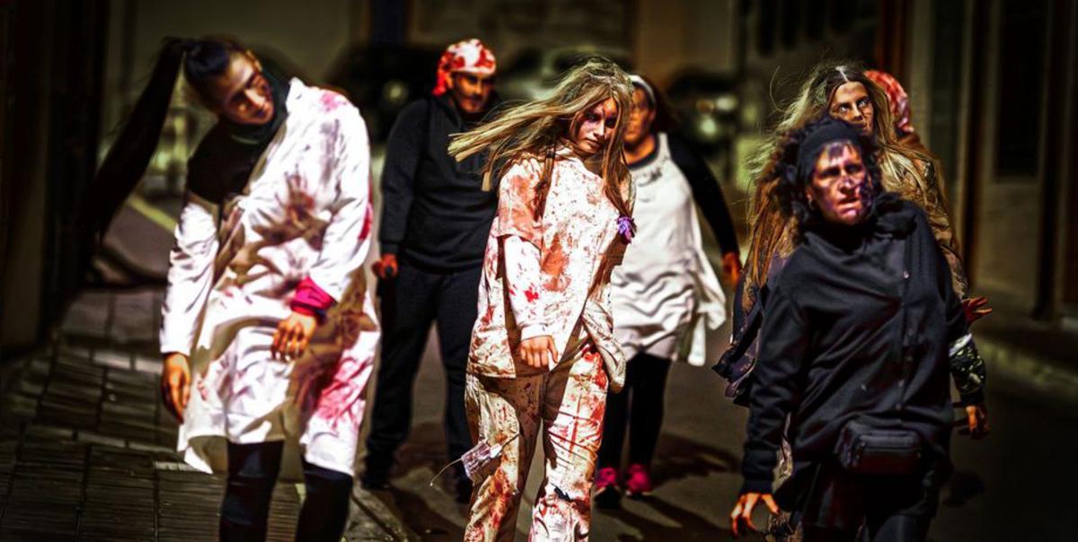 Primera survival zombie en Épila. |