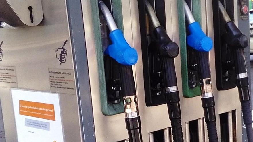 El precio de los carburantes, al alza.