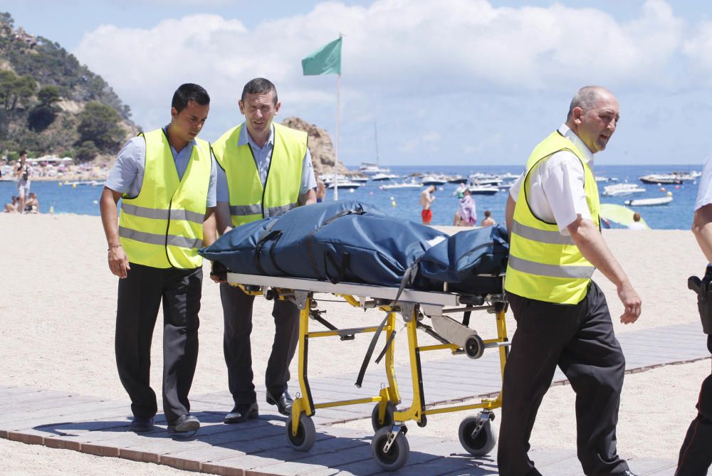 Submarinista mort Tossa de Mar