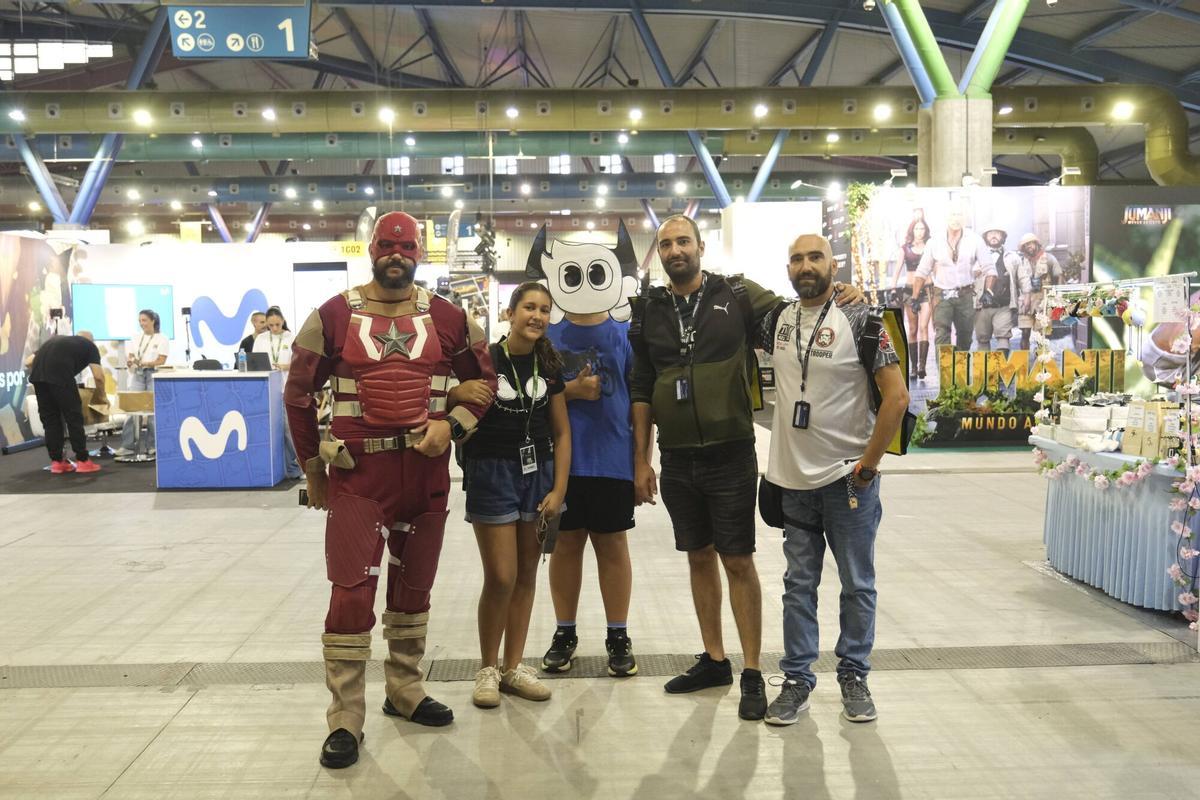 Primer día de San Diego Comic Con en Málaga, el 1 de octubre de 2026