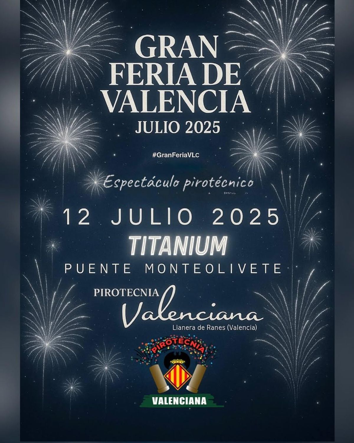 Cartel oficial del disparo