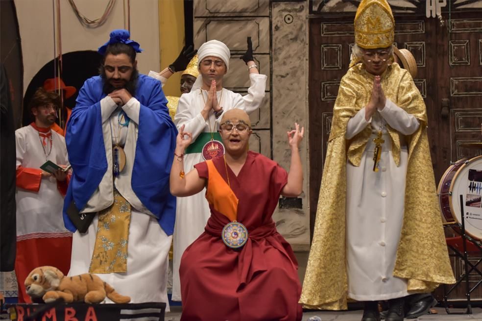 Segundo día del concurso de murgas del Carnaval de Badajoz