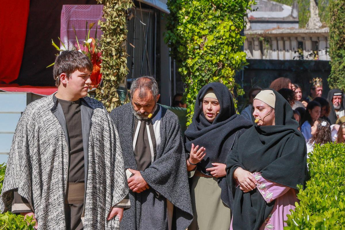 Otro momento de la representación.