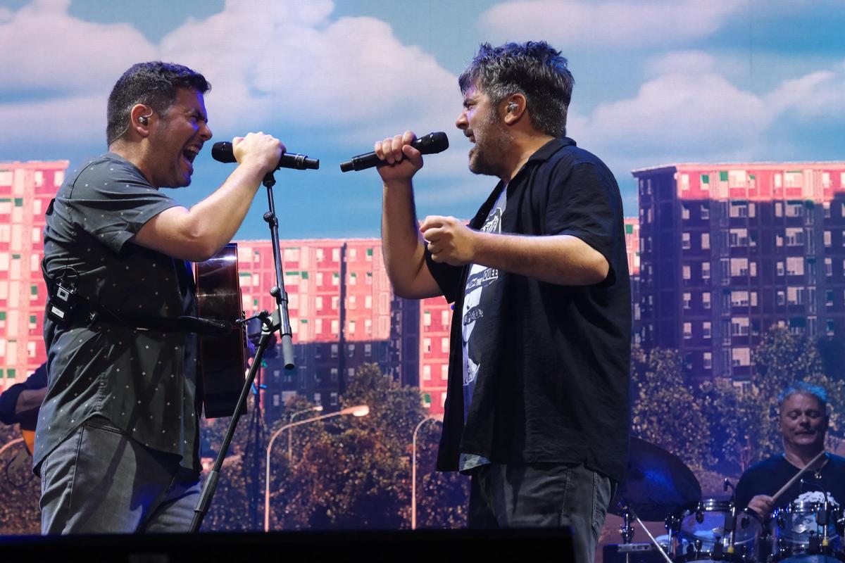 Los hermanos Muñoz, el año pasado en Marenostrum Fuengirola.