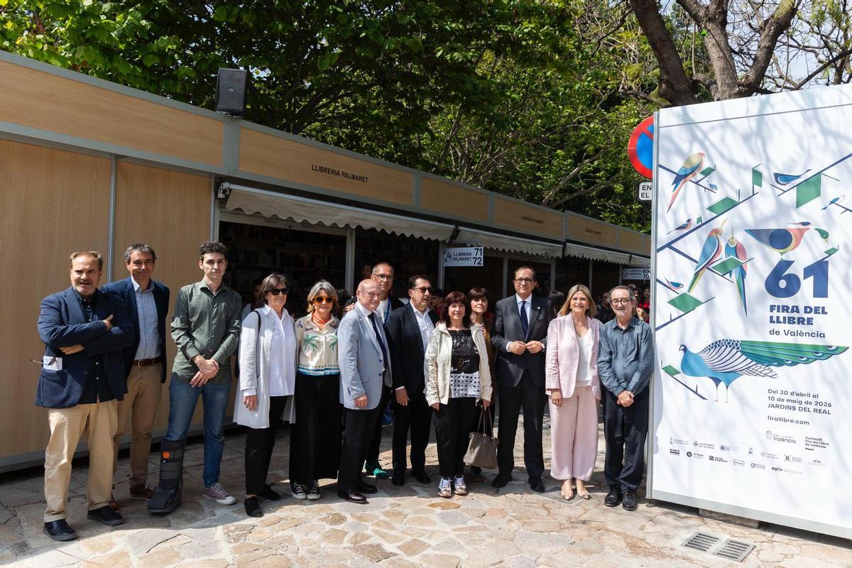 Inauguración de la edición 61 de la Fira del Llibre de València