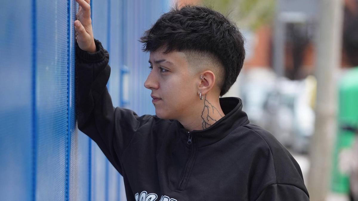 Erika Román Casado, una joven zamorana del colectivo LGBTIQ+ en el Juan XXIII.