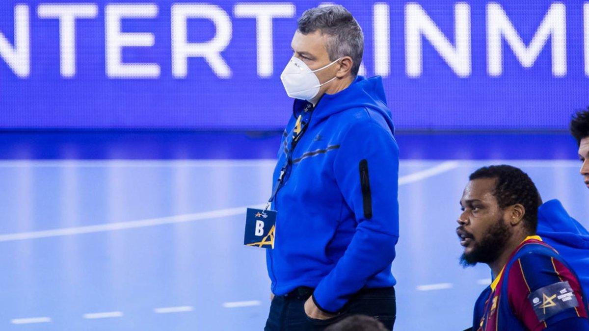 Xavi Pascual valoró muy positivamente el partido de su equipo