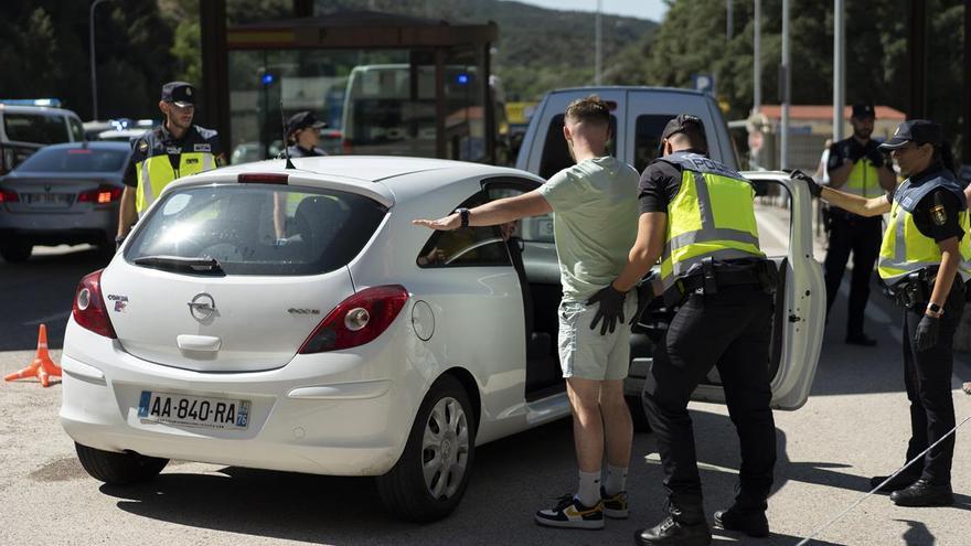 La policia reforça la frontera gironina amb França arran de la cimera de l&#039;OTAN