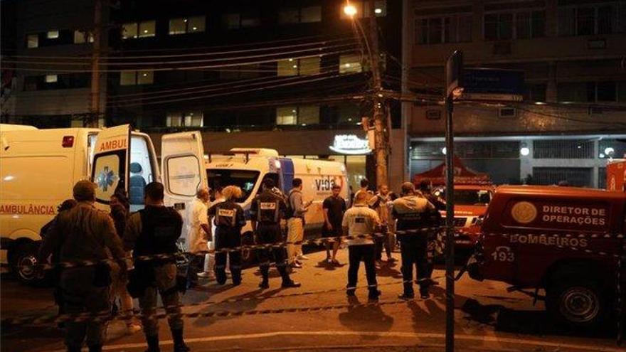 El incendio en un hospital de Río de Janeiro deja un muerto y ocho heridos