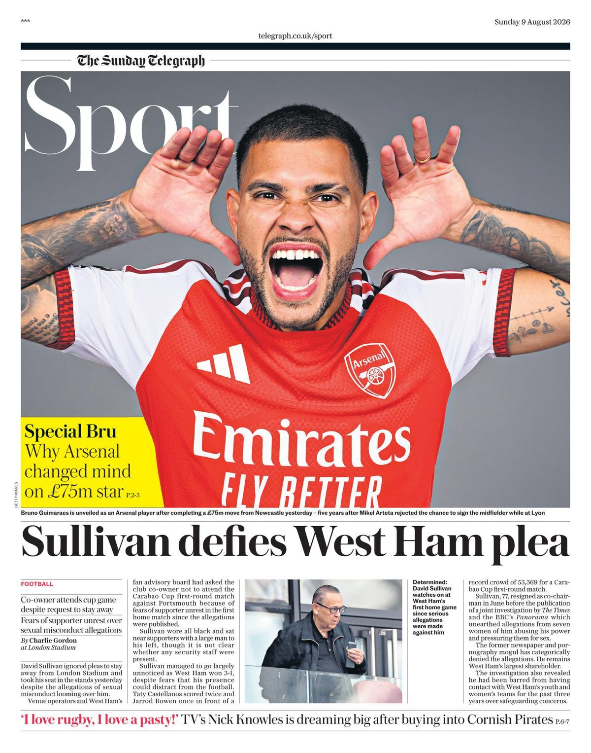 Las imágenes de las portadas de hoy