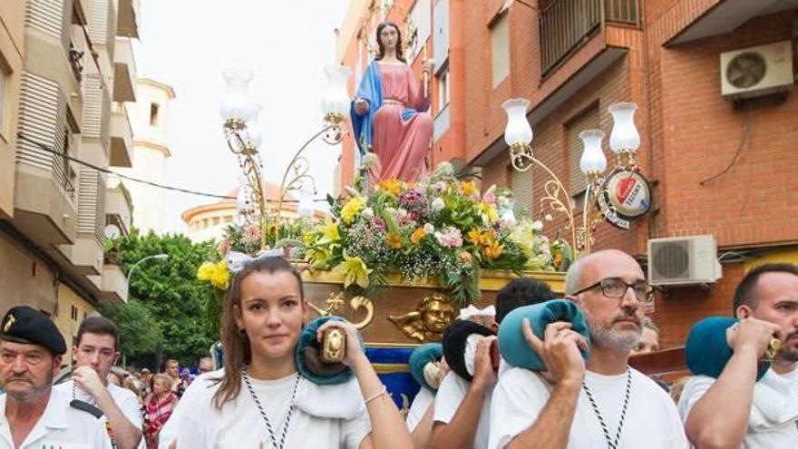 La Virgen de los Ángeles sale a la calle