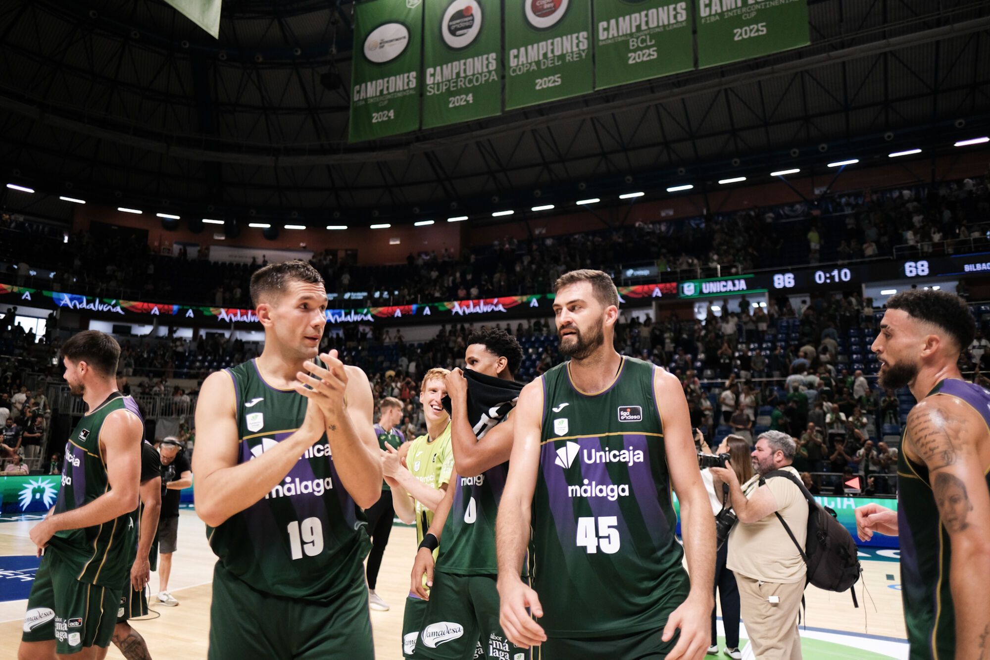 Unicaja - Surne Bilbao Basket, en imágenes