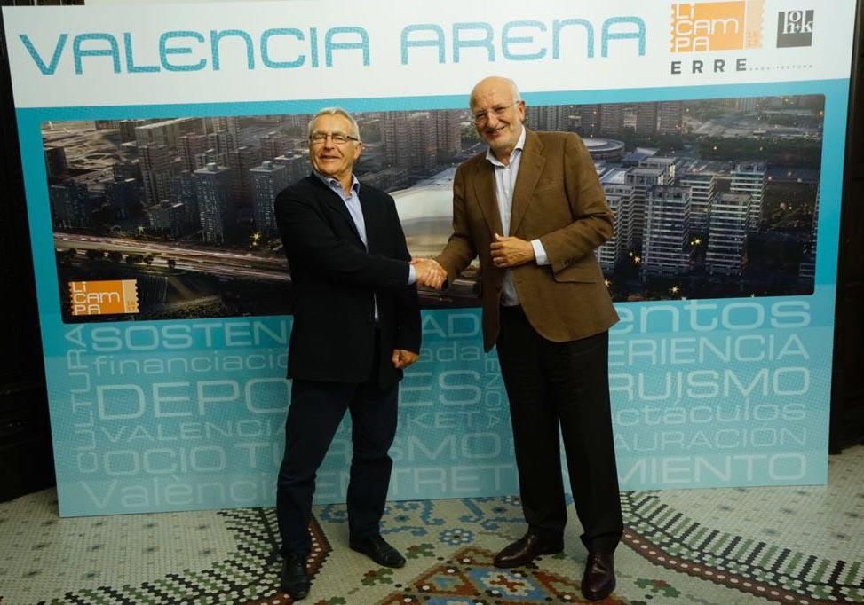 Imágenes del nuevo pabellón del Valencia Basket