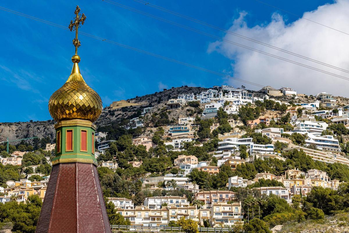 Viviendas en la zona de Altea Hills, en una imagen de archivo.