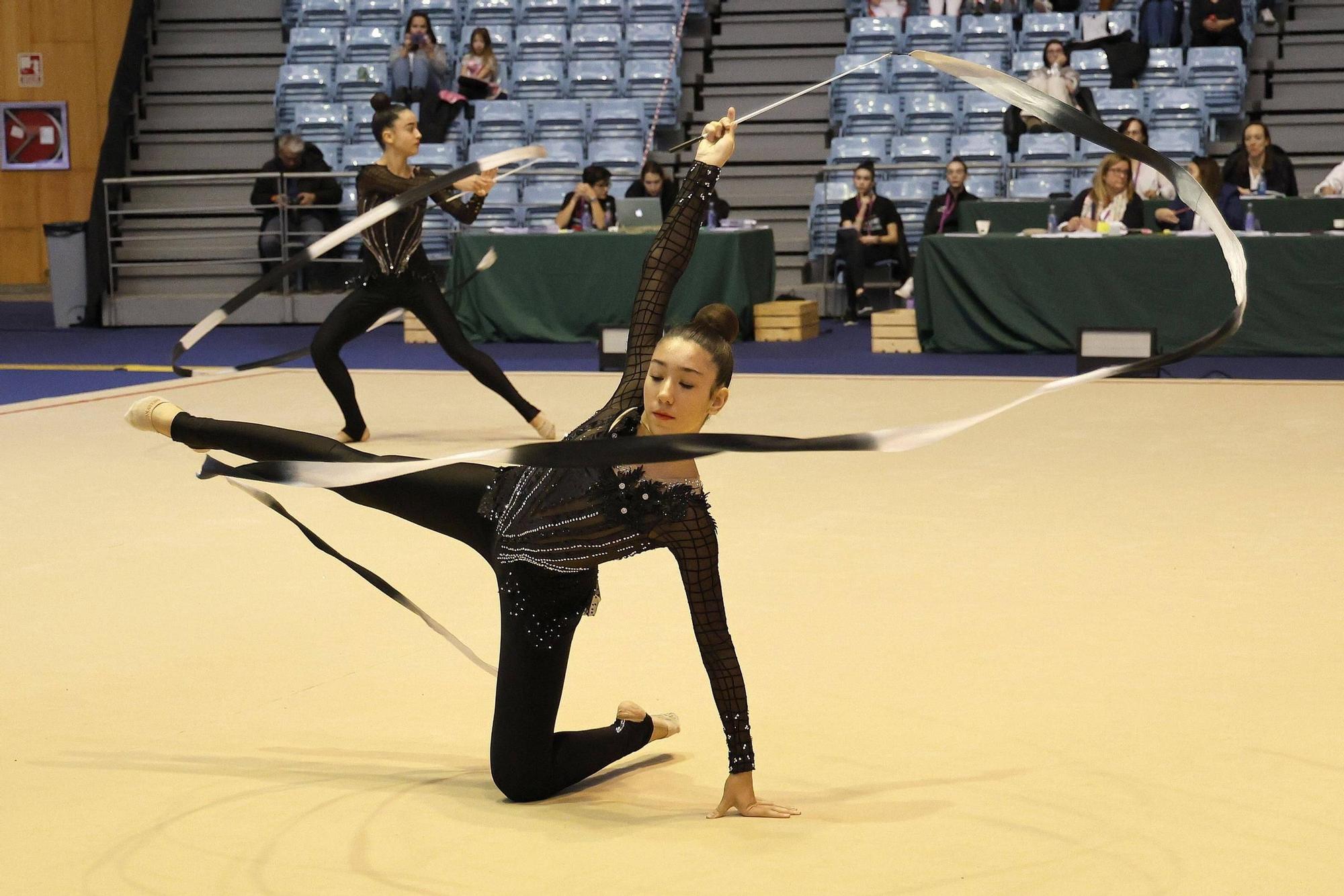 Torneo internacional Viravolta Jael de Ximnasia Rítmica en el Multiusos Fontes de Sar