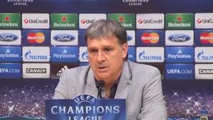 Tata Martino es mostra satisfet per la victòria (4-0) davant de l’Ajax i el treball que van fer els jugadors a la segona part del partit, encara que reconeix que l’equip no va funcionar bé en el primer temps.