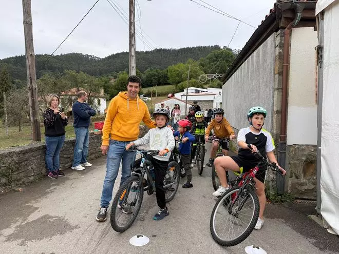 Chechu Rubiera, yincana en Muñó