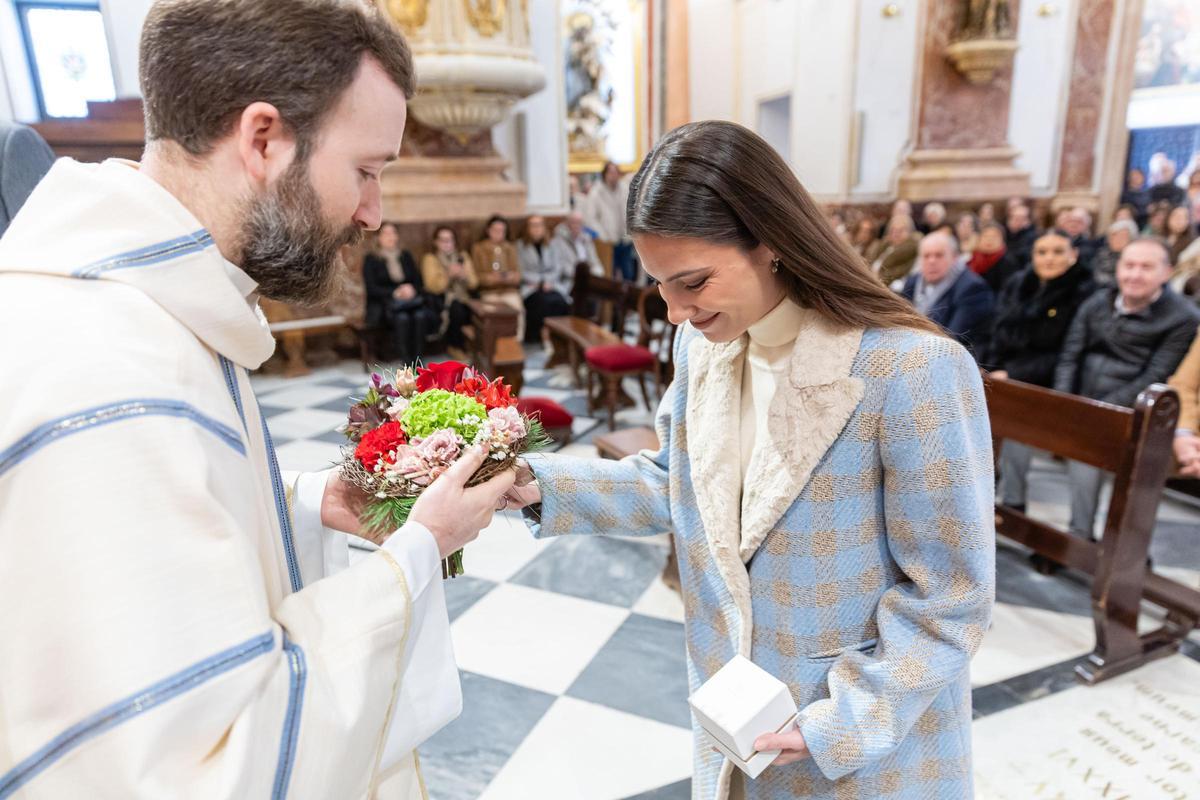 Ofrenda de las Fallas de Primera A el 1 de enero de 2026