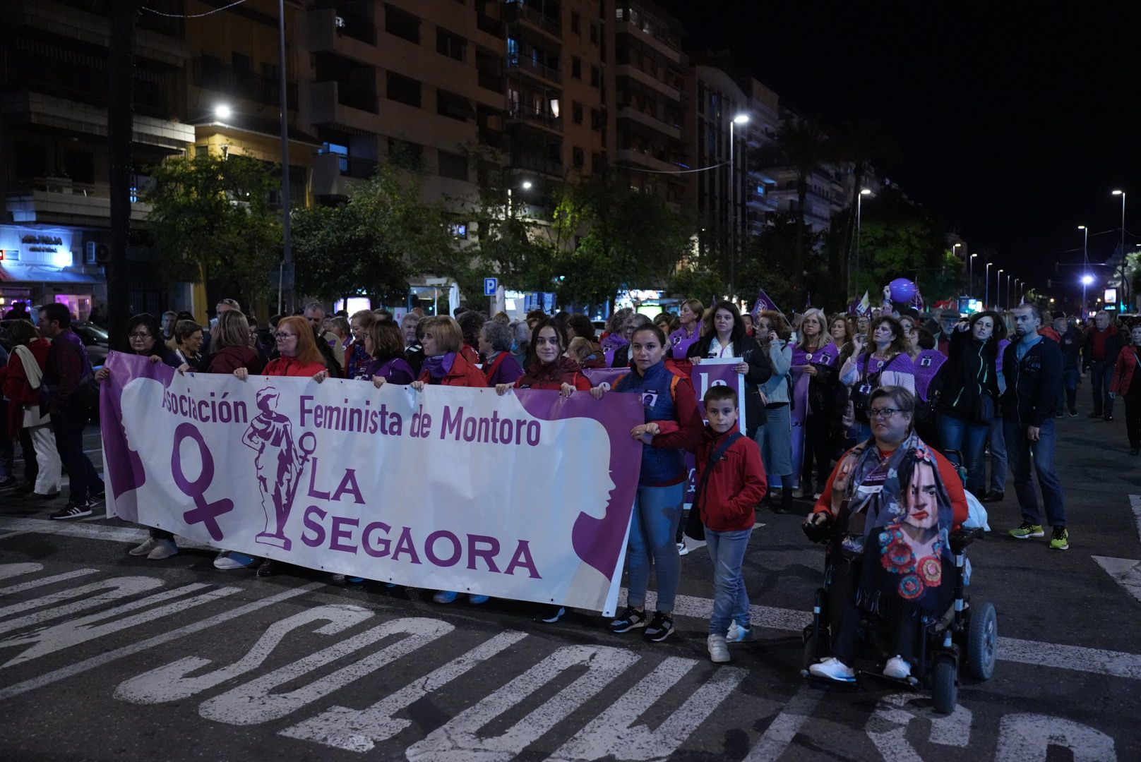 Manifestación por el 25N en Córdoba