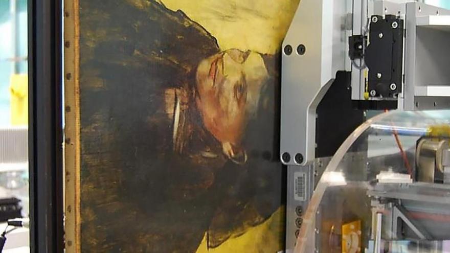 La técnica desvela un trabajo de Degas oculto tras otro de sus cuadros