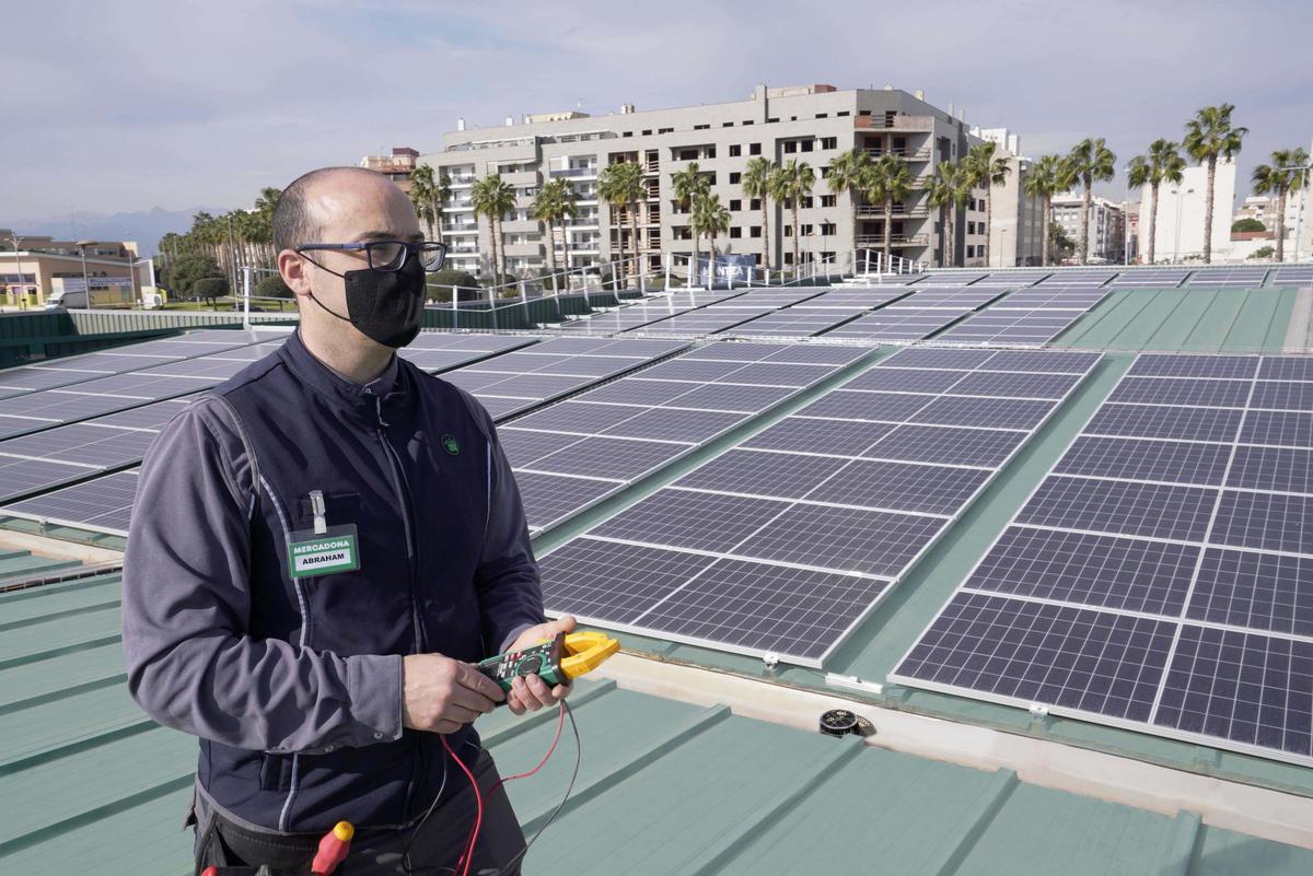 Paneles solares Mercadona