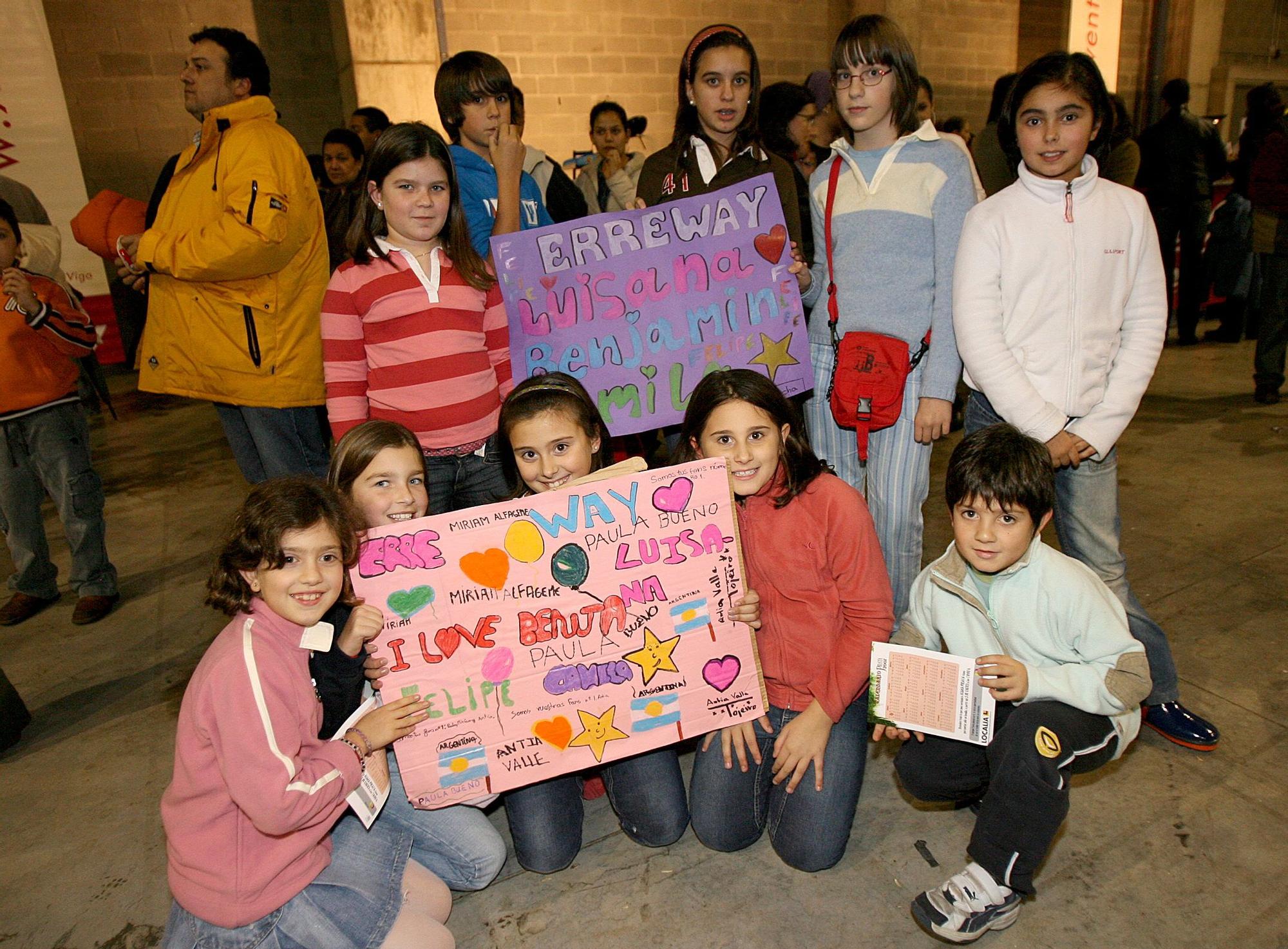 Así fue el concierto de Erreway en el Ifevi en 2006