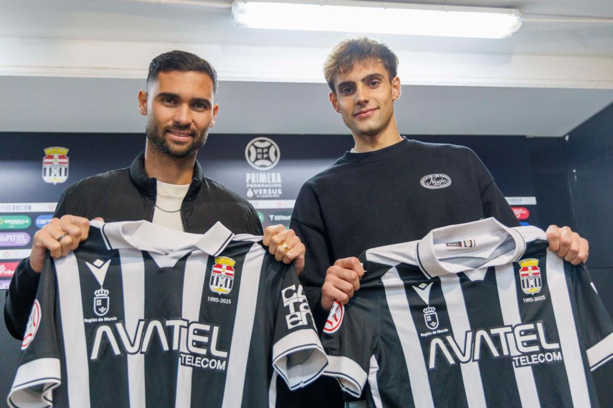 Benito Ramírez y Eneko Ebro, en su presentación