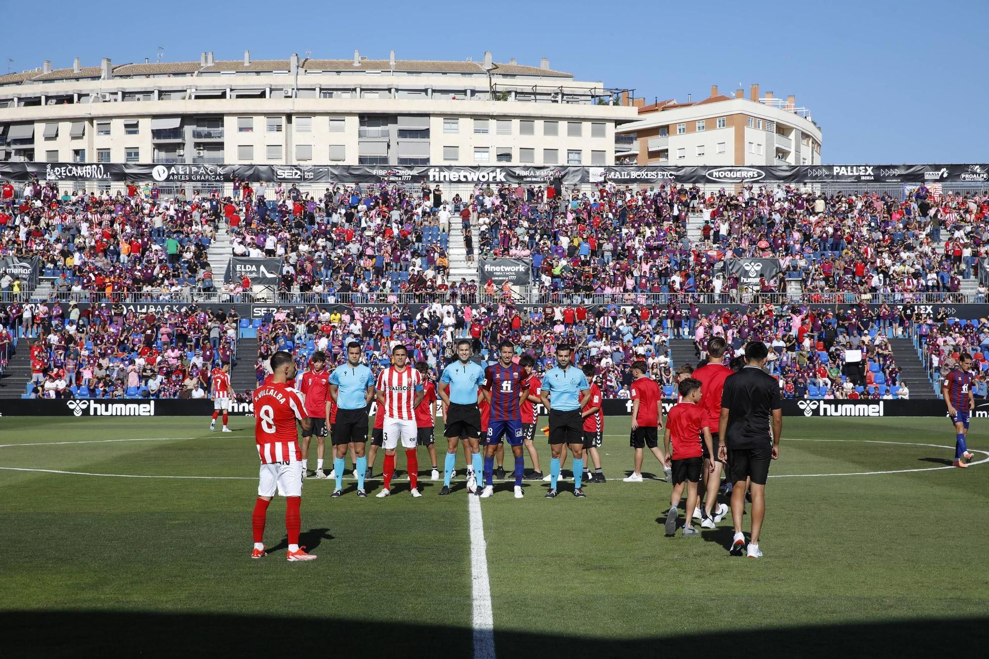 EN IMÁGENES: Así fue el partido entre el Eldense y el Sporting