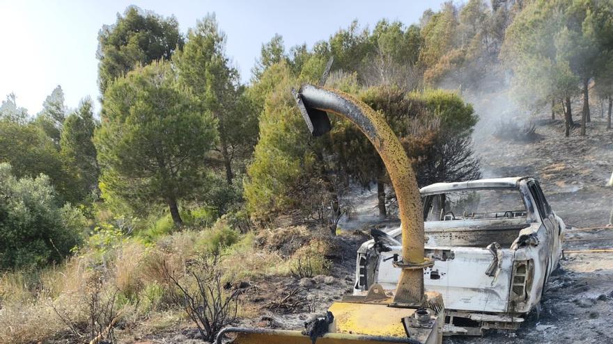 Extinguido el incendio forestal de Mijas, uno de los primeros del año