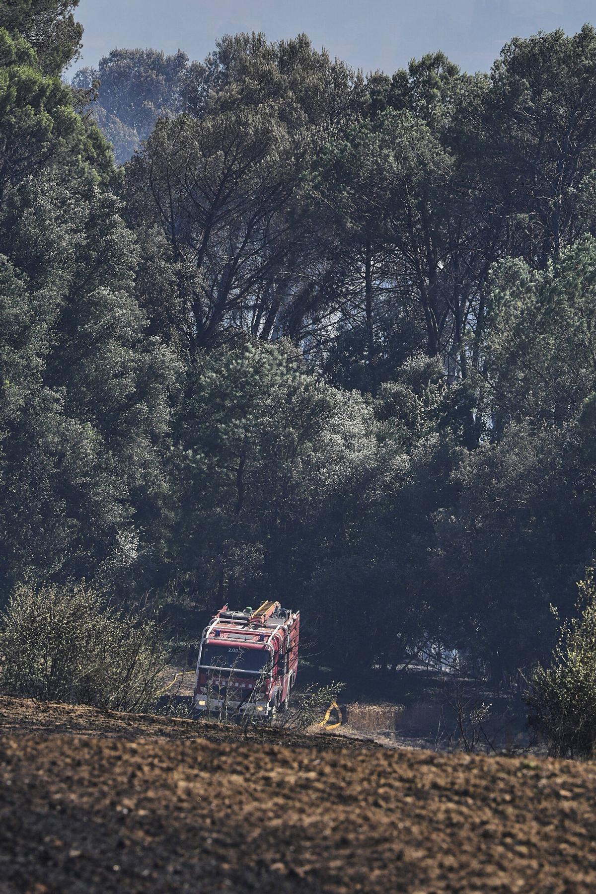 Les imatges de l'incendi de Vilavenut Les imatges de l'incendi de Vilavenut