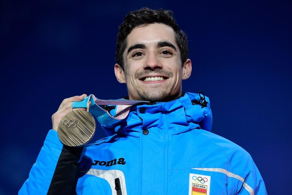 Javier Férnandez, bronce en los Juegos de Invierno de Pyeongchang