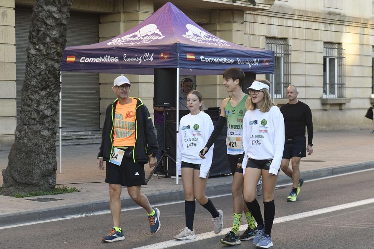 La San Silvestre 2025 en Murcia, en fotografías