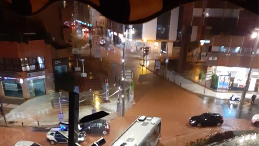 Lluvias en el Óvalo, Lorca.