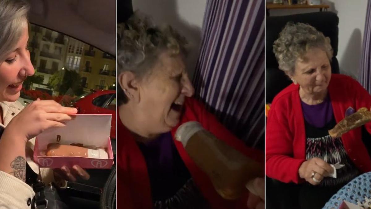 Pollofre VIRAL: Una nieta regala un pollofre a su abuela: