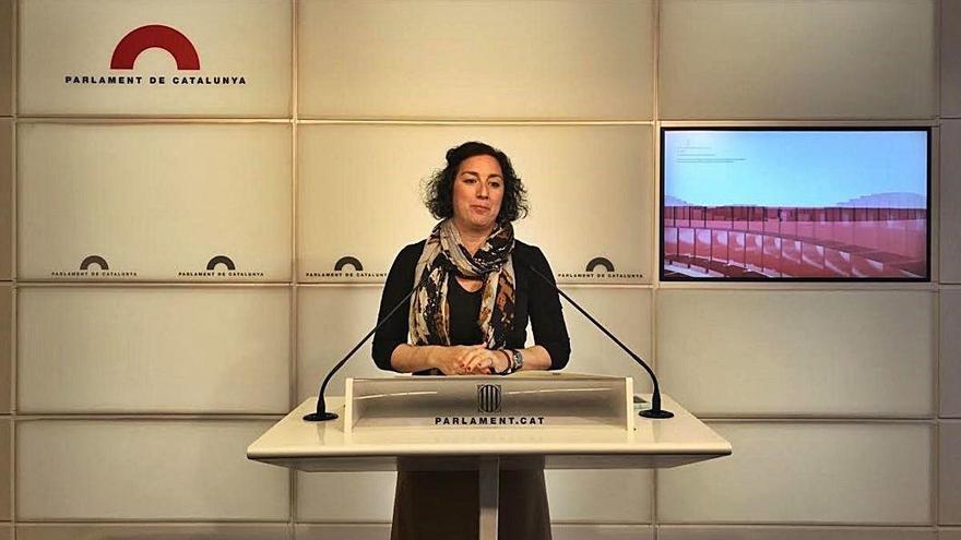 Alícia Romero va acusar el Govern de ser «autoritari».